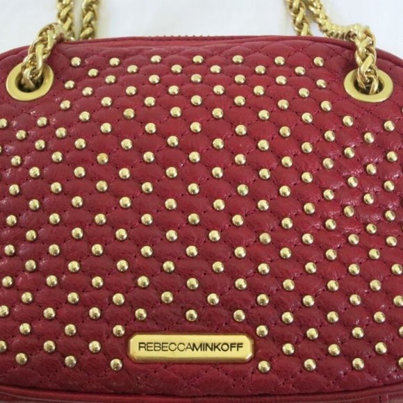 Rebecca Minkoff Kiss and Tell Shoulder purse Red - Picture 11 of 11